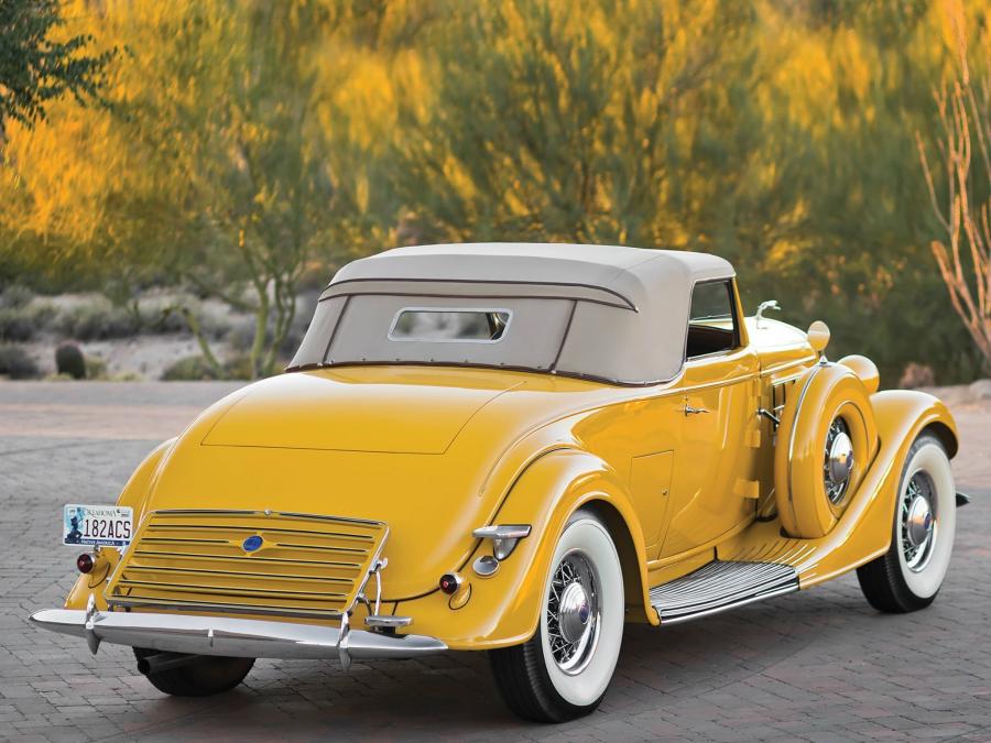  Lincoln Model K Convertible Roadster by LeBaron 1935 года  (фото 2 из 12)